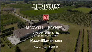 SOLD! Beautiful property and estate with vineyard near Bergerac, France. Maxwell-Baynes AM1013