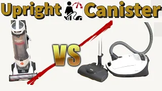 Canister VS. Upright Vacuum: Which One Is Right for You?