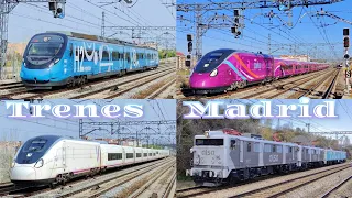 Especial Semana Santa 2024 " Procesiones " De Trenes De Todo Tipo Por Madrid  🚅🚆🚄  TRAINSPOTTING