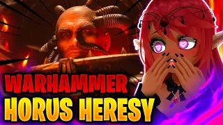 NOT DADDY BUT STILL HOT?? | Warhammer: The Horus Heresy Cinematic Reaction