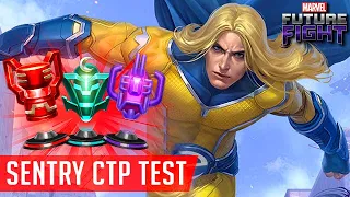 SENTRY is SLOWER than VISION?!? finally testing with PIERCE & CTPs - Marvel Future Fight