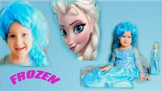 FROZEN.Холодное сердце.Перевоплощение в Эльзу. Как стать Эльзой.Набор детской косметики чемоданчик.