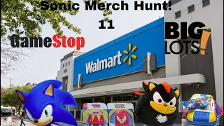 MERCH HUNT IS BACK!/ Sonic Merch Hunt #11 - Looking for 2.5 inch Eggrobo and Knuckles!