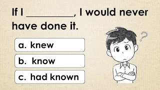 Conditionals Quiz | Can you score 15/15?