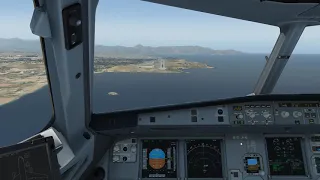 X-plane 11 landing into LGIR!