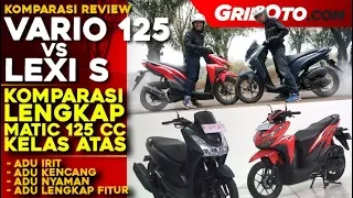 Komparasi Lengkap Honda Vario 125 vs Yamaha LEXI S l GridOto