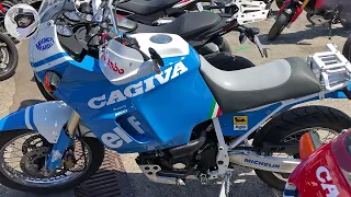 Cagiva Elefant ... real adventure motorcycle. Still loved and adored.