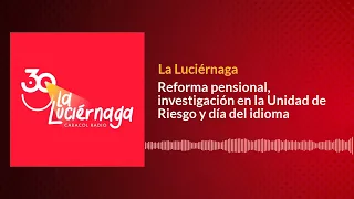 Reforma pensional, investigación en la Unidad de Riesgo y día del idioma