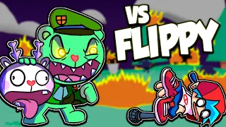 EL ENEMIGO MÁS VIOLENTO DE TODO HAPPY TREE FRIENDS VIENE A FRIDAY NIGHT FUNKIN  | FNF VS FLIPPY