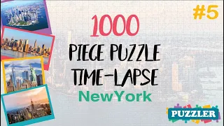 Jigsaw Puzzle | New York City 1000 Piece Puzzle Time Lapse