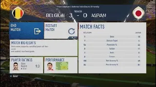 #54 Fifa World Cup 2018 !!!!!!!!!!!!!! Belgium vs Japan !!!!!!!!!!  BEL Vs JPN !!!!!!!!!