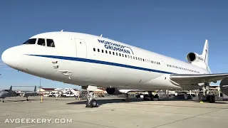 World’s Last Flying L-1011 STARGAZER @ Edwards AFB
