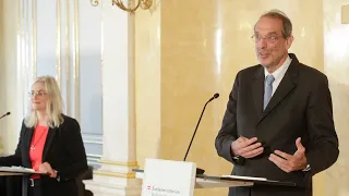 Pressekonferenz mit Bundesminister Heinz Faßmann zur aktuellen Lage