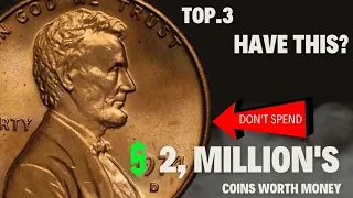 You Should Look For These Top 3 Coins Because They Are Valuable And Worth A Lot of Money!