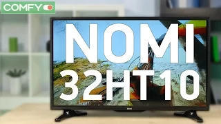 Nomi 32HT10 - телевизор со встроенным тюнером DVB-T2 - Видео демонстрация