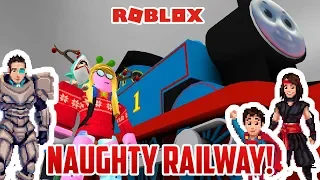 Roblox: THOMAS AND FRIENDS NAUGHTY RAILWAY!