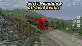 Universal Truck Simulator - Off-Road & Twisty Road GamePlay | Map Expansion