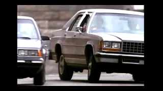 '85 LTD Crown Vic chases '84 Buick Century