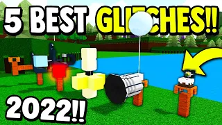 5 *BEST* 2022 GLITCHES!! | Build a Boat for Treasure ROBLOX