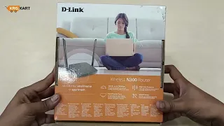 Unboxing D-Link N300 DIR-615 Wireless Router | KRGKART