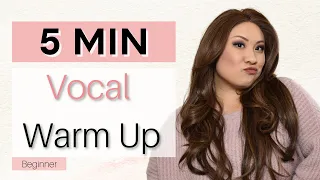 5 MIN VOCAL WARM UP for Beginner Singers