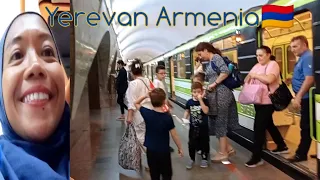 Taking Photos In This Metro Is Prohibited | Yerevan Metro Ride | Armenia Travel Vlog 2023