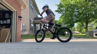 Quick lil BMX and scooter session!(not very good :( pls sub!) #t1d #mtb #subscribe #scooter #bmx