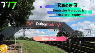 Track Attack Race Club - Race 3 from Oulton Park - June 2022