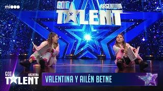 Valentina y Ailén Betne de 15 años - Bailarinas  | Audiciones | Got Talent Argentina 2023