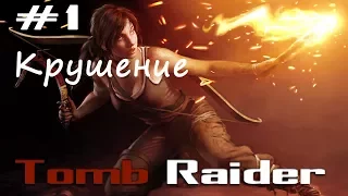 Прохождение Tomb Raider на Русском  - Часть 1 (Крушение)