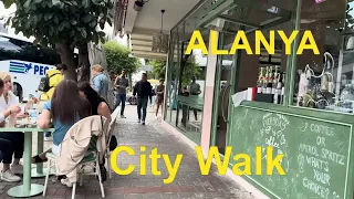 4k 🇹🇷 Alanya Walking Tour | Alanya Antalya Turkey March 2024 | Turkey Travel