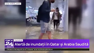 Furtună extremă și inundații istorice în Dubai și Qatar