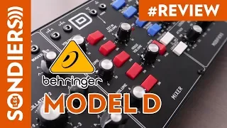 BEHRINGER MODEL D - Synthétiseur analogique semi modulaire monophonique test et démo