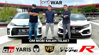 GR YARIS OM MOBI KAMI KALAHKAN PAKAI HONDA CIVIC TYPE R!!