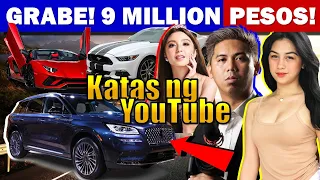 Grabe! 9 Million ang Worth ng Sasakyan! Katas ng Youtube!