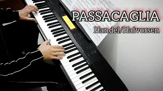 Passacaglia-Handel/Halvorsen piano solo cover