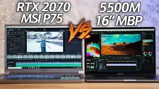 16" MacBook Pro vs BEAST PC Laptop for Video Editing?!