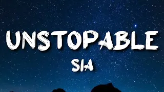 Sia-Unstopable lyrics