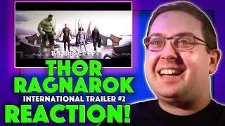 REACTION! Thor: Ragnarok International Trailer #2 - SPOILER (kind of) - Tom Hiddleston Movie 2017