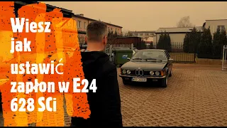 BMW E24 628CSi jak ustawić zapłon...? | Adam Kunc