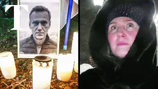 Russians react to death of Alexei Navalny