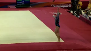 Angelina  Melinkova (RUS) Floor Team Finals 2018 Doha World Championships