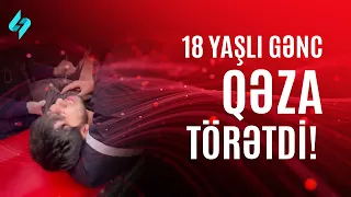 Qəzaya düşən avtomobildən sürücünü xilasedicilər çıxardı... | Kanal S Xəbər