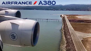 🇫🇷 Paris CDG - San Francisco SFO 🇺🇸 Air France Airbus A380 [FULL FLIGHT REPORT]
