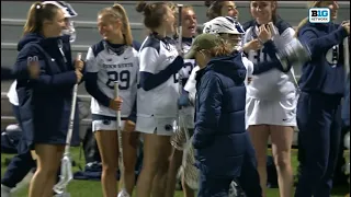 Penn State vs Northwestern women's college lacrosse 2024