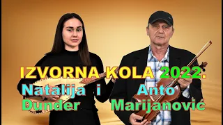 Izvorna kola 2022 Natalija Dunđer i Anto Marjanović