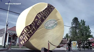 Survivors use a giant cheese to create an avalanche, directly crushing the zombies in its path.