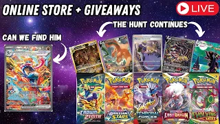 🔴Can we find Greninja and complete the set?!  Online Store Openings + lots of Giveaways 🔥