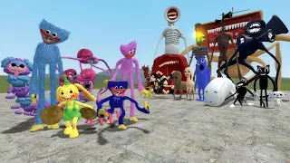 ALL POPPY PLAYTIME CHAPTER 2 CHARACTERS VS TREVOR HENDERSON CREATURES in Garry's Mod!