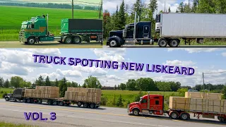Truck Spotting #3 - Watching Large Cars on Hwy 11 New Liskeard, Ontario.
